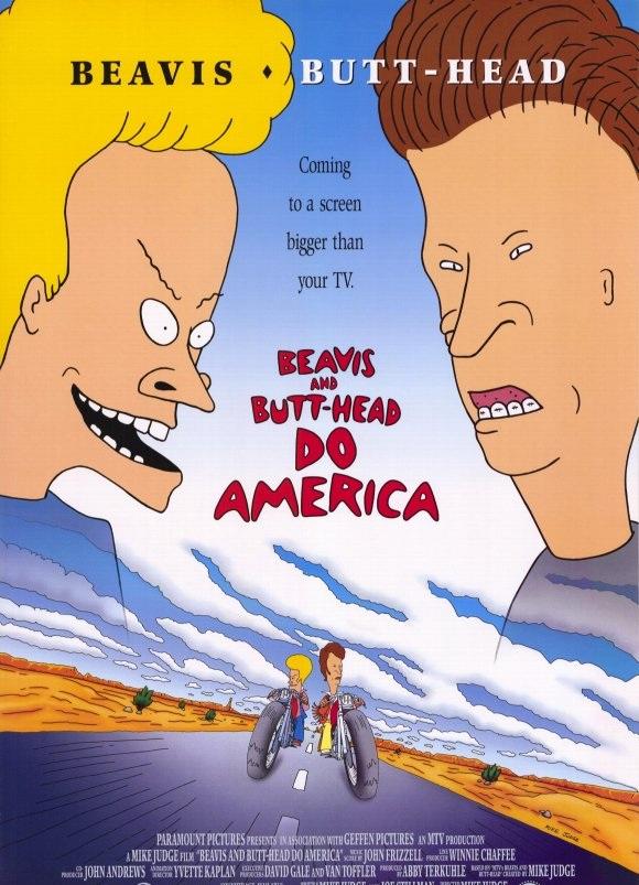 Бивис и Батт-Хед уделывают Америку (1996)