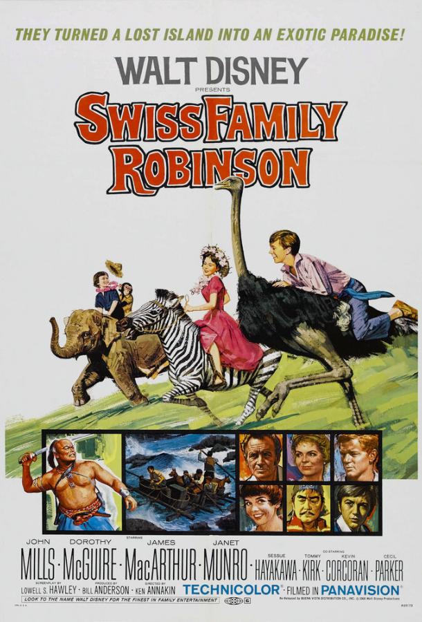 Постер Швейцарская семья Робинзонов